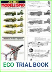 Aerei Modellismo 1981 - Scale Drawings and Colors
