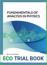 Fundamentals of Analysis in Physics