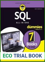SQL All-in-One For Dummies, 4th Edition