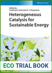 Heterogeneous Catalysis for Sustainable Energy