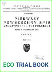 Pierwszy powszechny spis Rzeczypospolitej Polskiej z dnia 30 wrzesnia 1921 roku Budynki Tablice