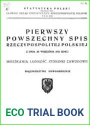 Pierwszy powszechny spis Rzeczypospolitej Polskiej z dnia 30 wrzesnia 1921 roku Mieszkania. Ludnosc. Stosunki zawodowe Wojewodztwo nowogrodzkie