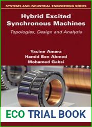 Hybrid Excited Synchronous Machines Topologies, Design and Analysis