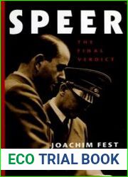 Speer - The Final Verdict