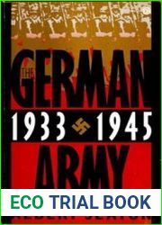 The German Army, 1933-1945