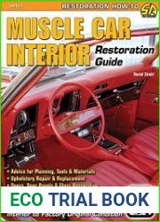 Muscle Car Interior Restoration Guide