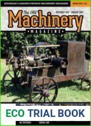 The Old Machinery - MAGAZINES - TECHNICAL