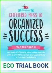 Cluttered Mess to Organized Success Workbook