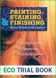 Painting, Staining, and Finishing