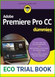 Adobe Premiere Pro CC For Dummies