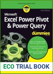 Excel Power Pivot & Power Query For Dummies, 2nd Edition