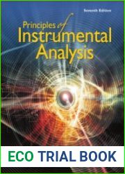 Principles of Instrumental Analysis. 7th edition
