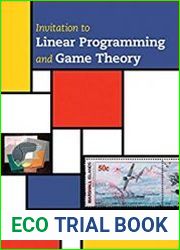 Invitation to Linear Programming and Game Theory
