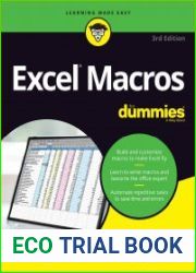 Excel Macros For Dummies, 3rd Edition