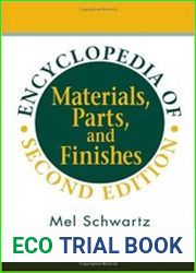 Encyclopedia of Materials, Parts and Finishes