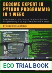 Become Expert In Python Programming And Algorithm