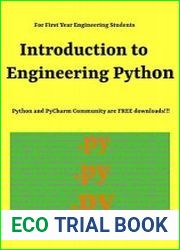 Introduction to Engineering Python For First Year Engineering Students