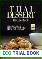 Thai Dessert Recipe Book Your Favorite Desserts That You Can Make at Home