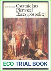 Ostatnie lata Pierwszej Rzeczypospolitej