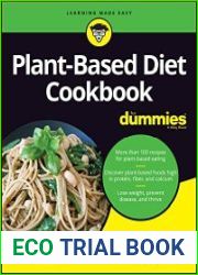 Plant-Based Diet Cookbook For Dummies