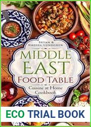 Middle East Food Table Cuisine at Home Cookbook