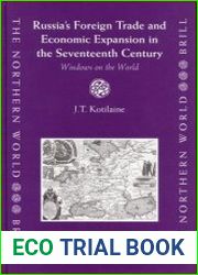Russia|s Foreign Trade and Economic Expansion in the Seventeenth Century Windows on the World