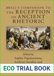 Brill’s Companion to the Reception of Ancient Rhetoric