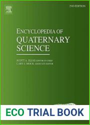 Encyclopedia of Quaternary Science, 2nd edition
