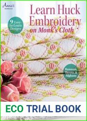 Learn Huck Embroidery on Monk|s Cloth
