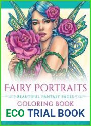 Fairy Portraits. Beautiful Fantasy Faces Coloring Book