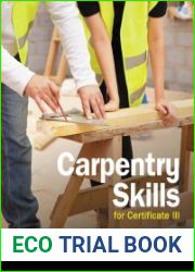 Carpentry Skills for Certificate III, Second Edition