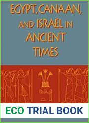 Egypt, Canaan, and Israel in Ancient Times