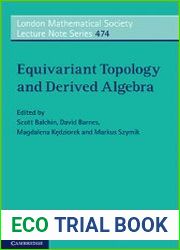 Equivariant Topology and Derived Algebra
