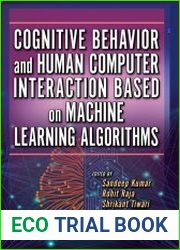 Cognitive Behavior and Human Computer Interaction Based on Machine Learning Algorithms