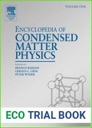 Encyclopedia of Condensed Matter Physics