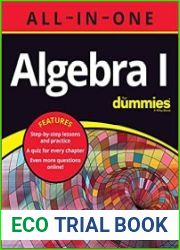 Algebra I All-in-One For Dummies