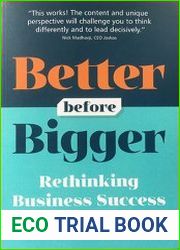 Better Before Bigger Rethinking Business Success