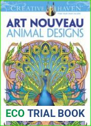 Creative Haven Art Nouveau Animal Designs Coloring Book