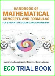 Handbook of Mathematical Concepts and Formulas for Students in Science and Engineering