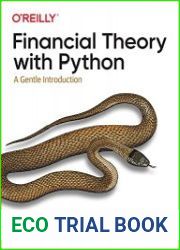 Financial Theory with Python A Gentle Introduction