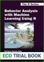 Behavior Analysis with Machine Learning Using R