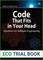Code That Fits in Your Head Heuristics for Software Engineering