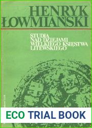Studia nad dziejami Wielkiego Ksiestwa Litewskiego