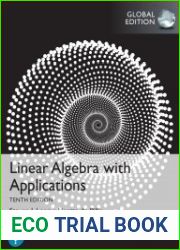 Linear Algebra with Applications, Global Edition, 10th Edition