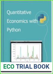 Quantitative Economics with Python