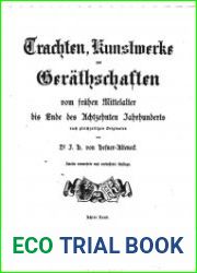 Trachten, Kunstwerke und Gerathschaften vom fruhen Mittelalter bis Т.8