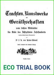 Trachten, Kunstwerke und Gerathschaften vom fruhen Mittelalter bis Т.6