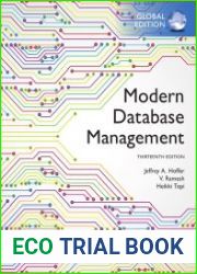 Modern Database Management, 13th Edition, Global Edition