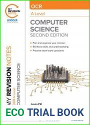 My Revision Notes Ocr a Level Computer Science Second Edition