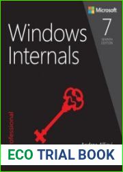 Windows Internals, Part 1-2, 7th Edition